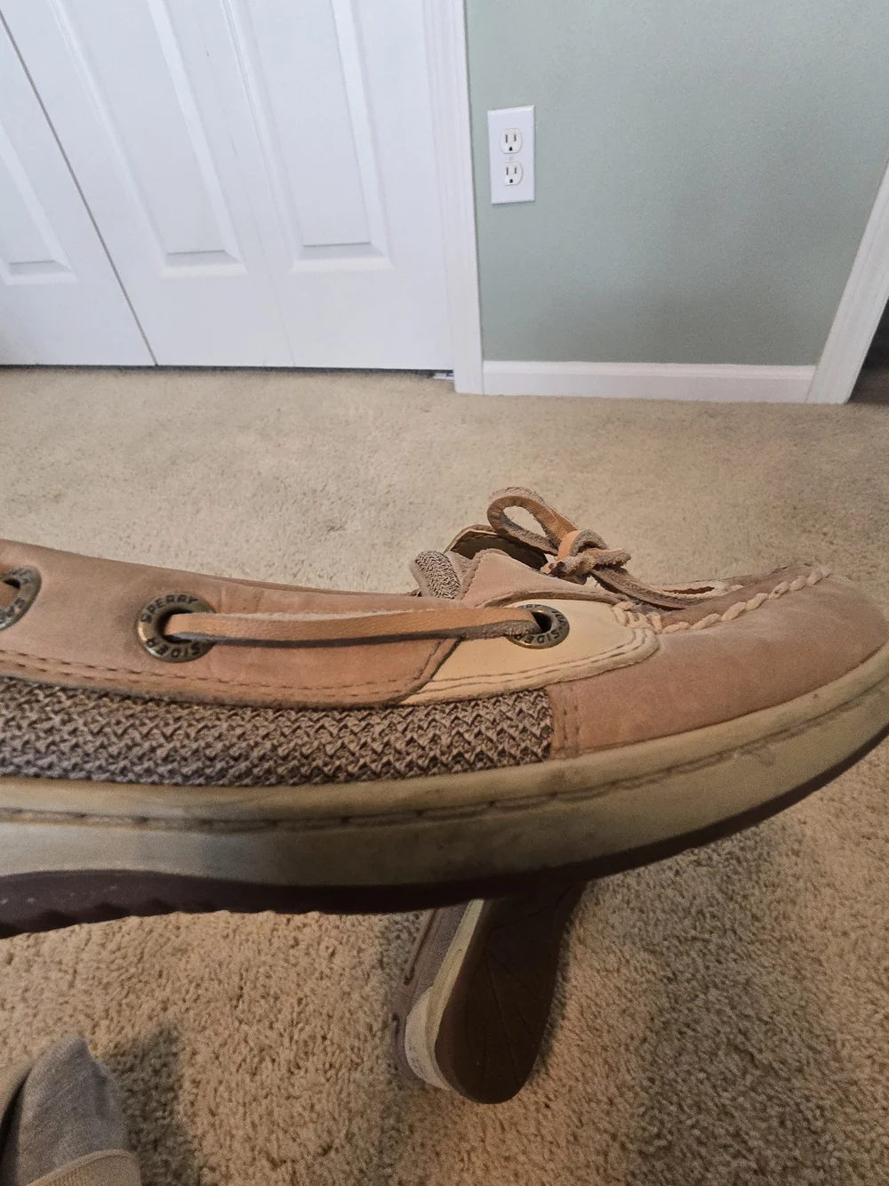 Sperry Women's Tan Leather Boat Shoes